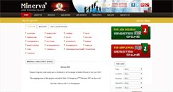 Desktop Screenshot of minervajobsworld.com